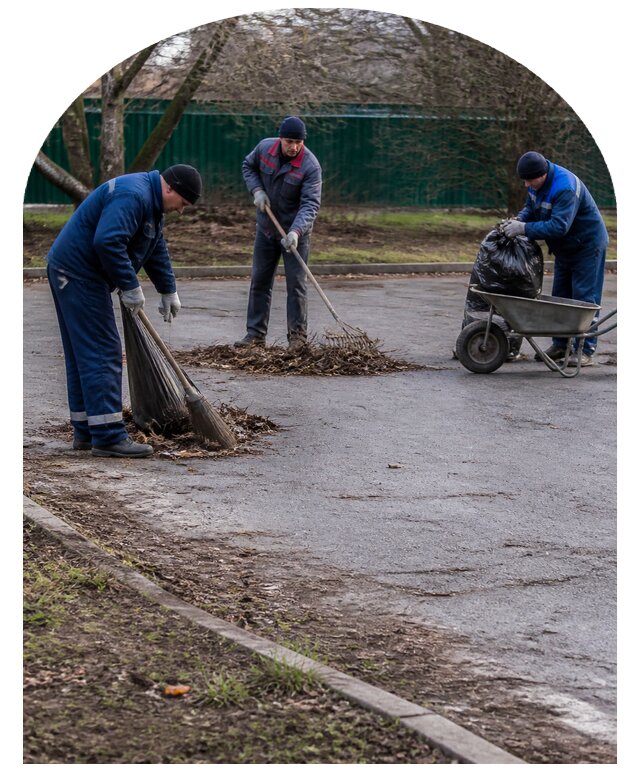 Уборка и вывоз мусора с территории на объектах в Сатке